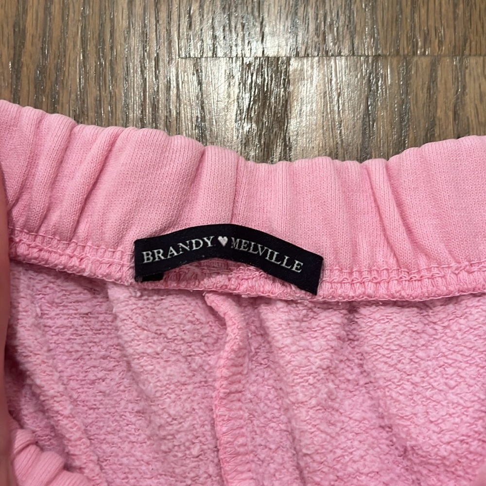 Brandy Melville Pink Rosa sweatpants - Picture 4 of 4